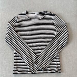 Striped Long Sleeve Top